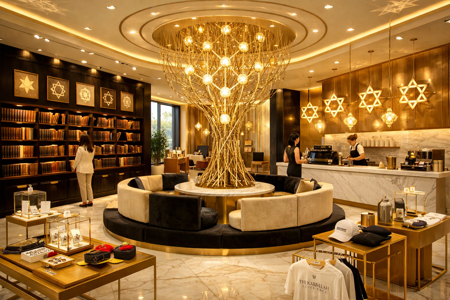The Kabbalah Experience — Interior Concept